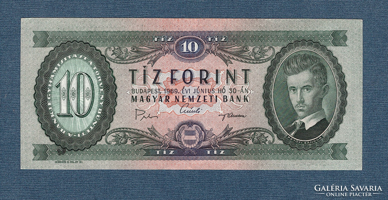 10 Forint 1969 Ropogós