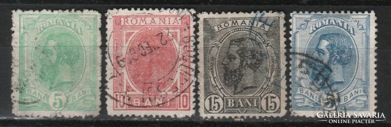 Románia 0968  Mi 113-116      13,00 Euró