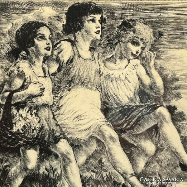 István Prihoda: dancing girls (flirty) f626