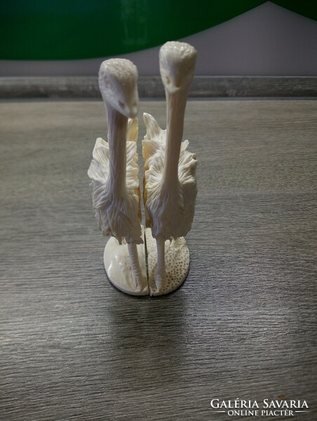 Bone sculpture.