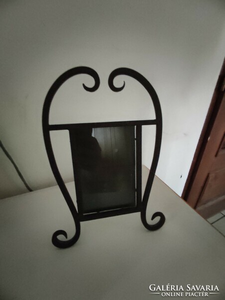 Vintage wrought iron picture frame