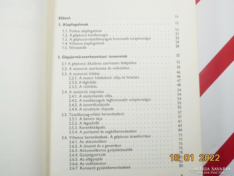 Dr. Zoltán Ternai: car technical textbook