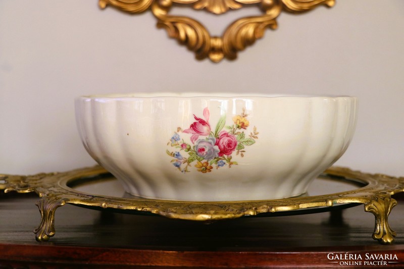 Flower scones bowl
