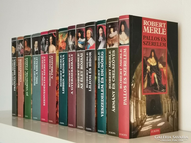 Robert Merle: French History i-xiii. - Complete series