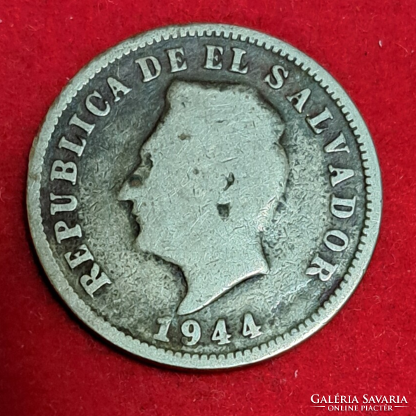 1944.  El Salvador 5 Centavos  (1609)