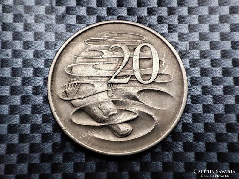 Australia 20 cents, 1967