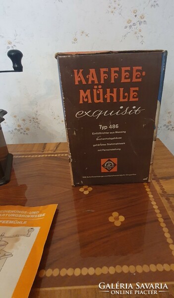 Kávé daráló Kaffee mühle exqvisit Typ 486