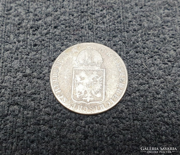 6 Krajcár silver. 1849 - From
