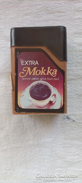 Extra mocha retro coffee box