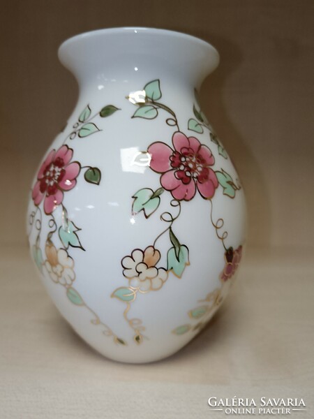 Zsolnay butterfly pattern vase
