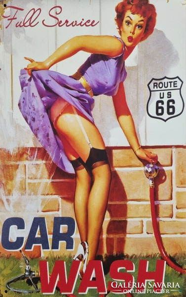 Car wash decorative vintage metal sign new! (23)