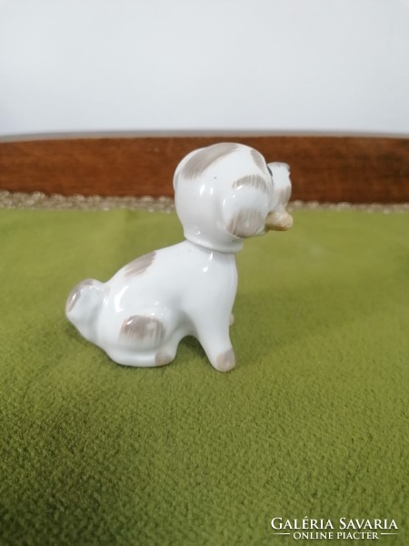 Aquincum retro nodding porcelain dog