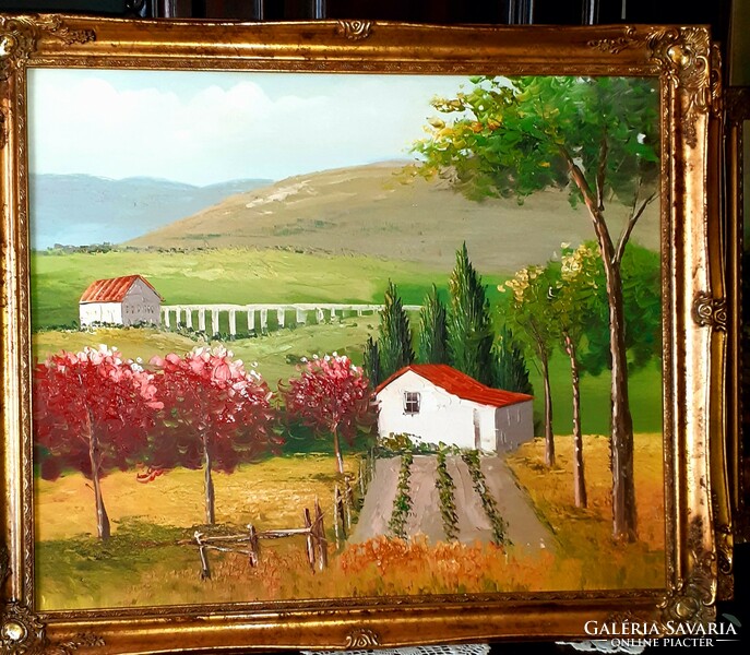 Landscape with beautiful colors 59x69