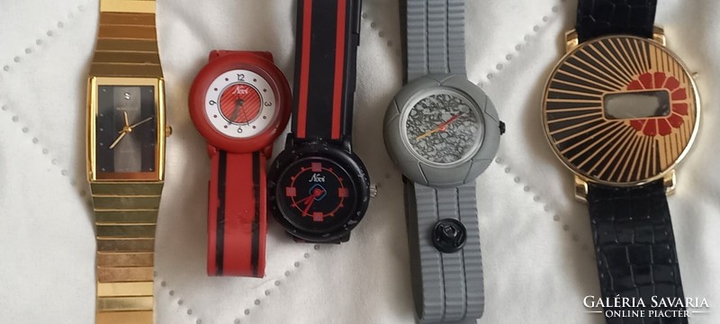5 watches for sale together