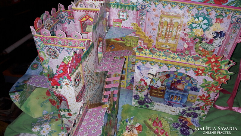 2011. The palace of the fairies - the world of fairies spatial 3D fairy tale book sunflower according to the pictures