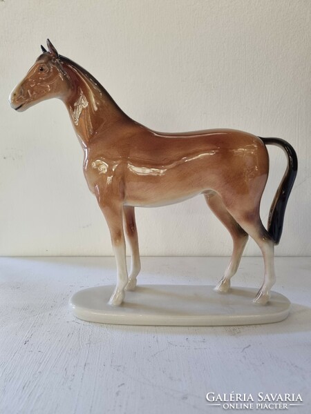 Royal Dux porcelán ló figura - 51936