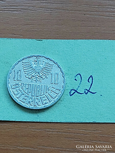Austria 10 groschen 1979 alu. 22