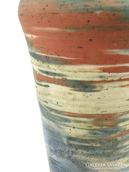 Nagyméretű Bod Éva kerámia váza 47cm - 5365
