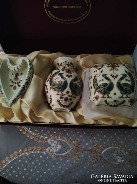Zsolnay Pecs porcelain set