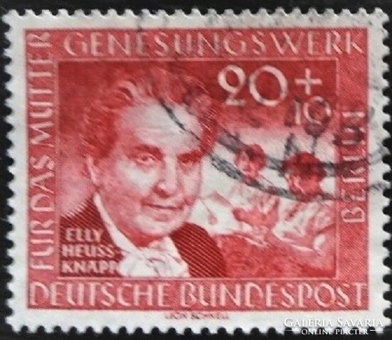 BB178p / Németország - Berlin 1957 Elly Heuss-Knapp bélyeg pecsételt