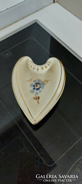 Zsolnay wheat floral ashtray