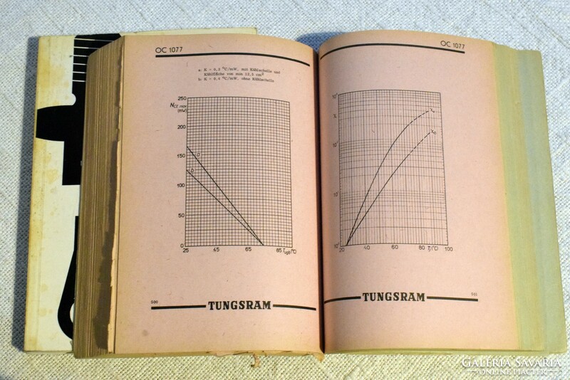 Tungsram, 1966 tungsram transistor hädziköyv 69, electronic technical books in German.