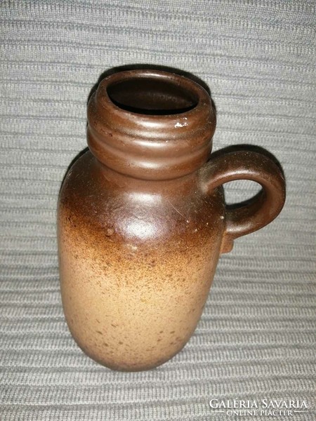Német kerámia füles váza (A12)