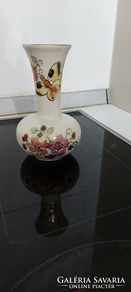 Zsolnay pillangós kis váza