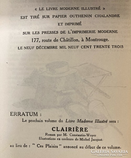 La Boîte à pêche, 1933 - különleges, illusztrált francia antik könyv a halászokról