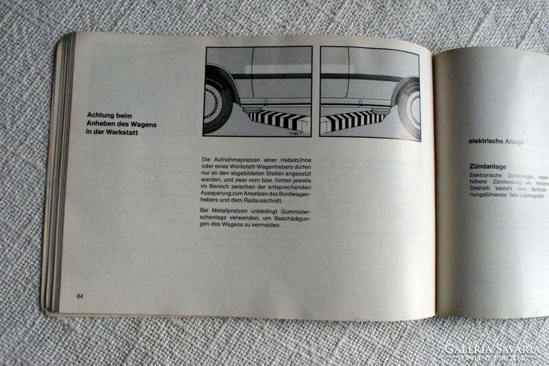 Opel cadet manual, description, 1984
