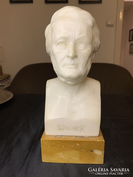 Wagner marble bust bust