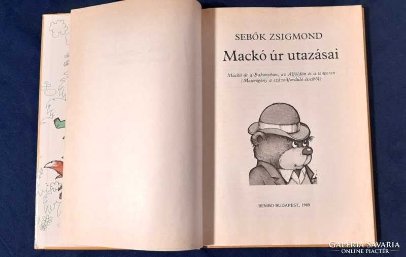 Zsigmond Sebők: Mr. Teddy's travels