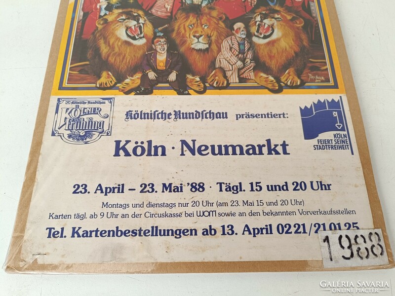 10 darab cirkusz plakát 1988 - 2008 között 991 8646