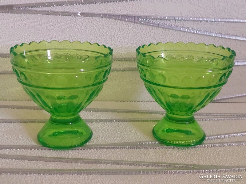 Green cups .2 Pcs