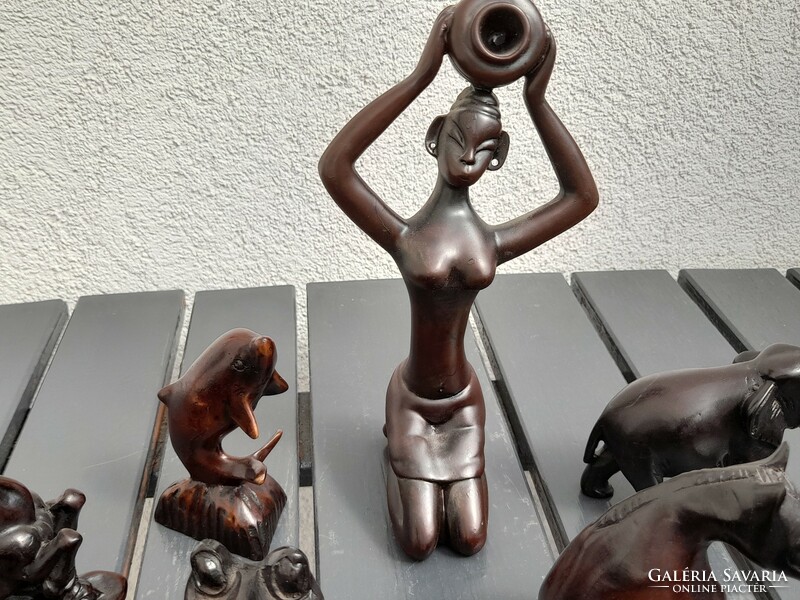 Beautiful sculpture group, 15 pieces in one