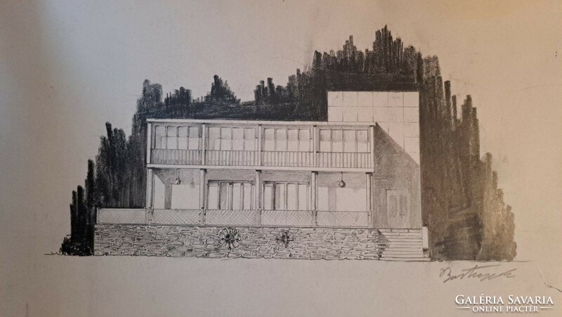 Architektúra Bauhaus villa épület