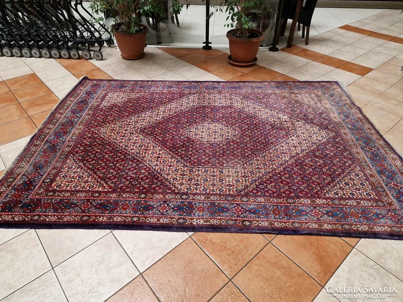Dreamy Iranian moud 211x305 hand knotted wool Persian rug bfz606