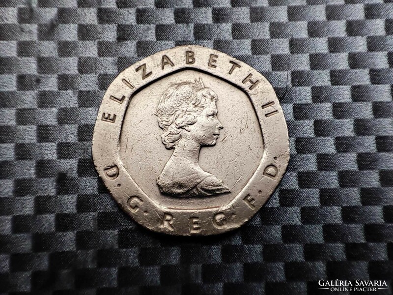 Egyesült Királyság 20 penny, 1982