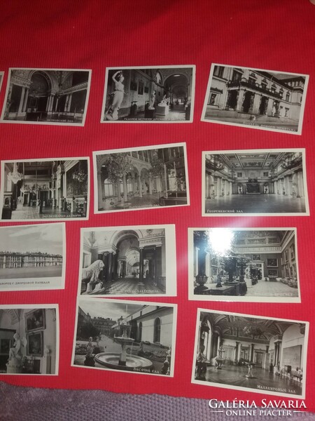 1959.Antique travel souvenir cccp 16 photographs from the hermitage collection in one according to the pictures