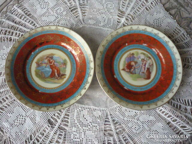 Antique decorative bowl coaster small plate 2403 26