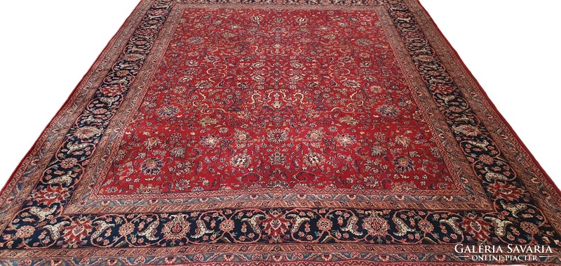 Of130 Original Iranian Tabriz Hand Knotted Woolen Persian Carpet 235x300cm Free Courier