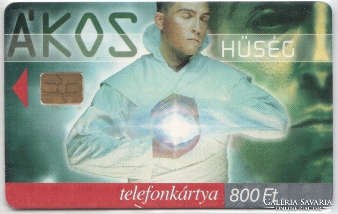 Hungarian telephone card 0961 2000 ákos ods 4 100,000 Pcs.