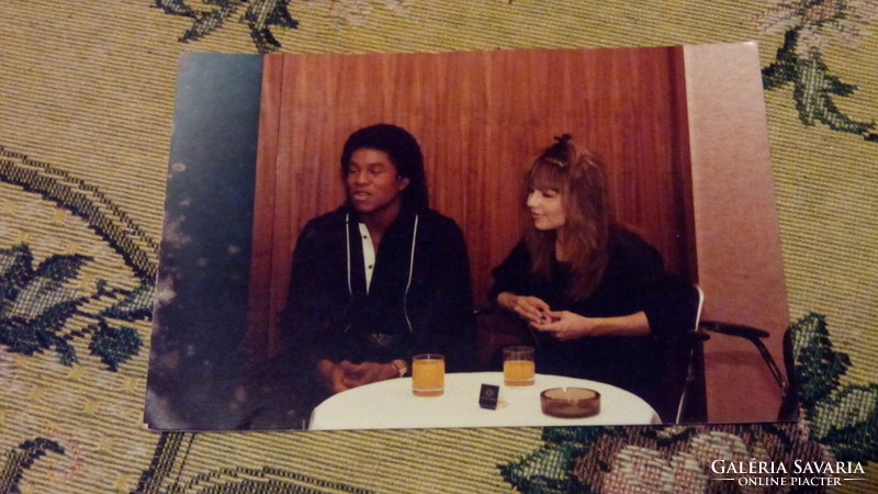 Photo of Michael Jackson's brother, Jermaine and Pia Zadora