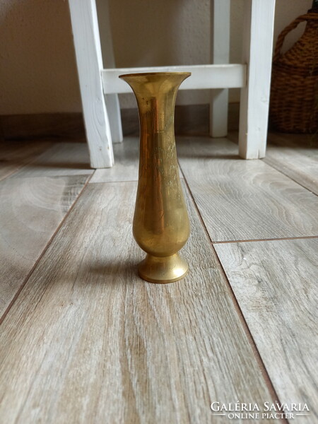 Nice old copper vase i. (14.3X4.6 cm)