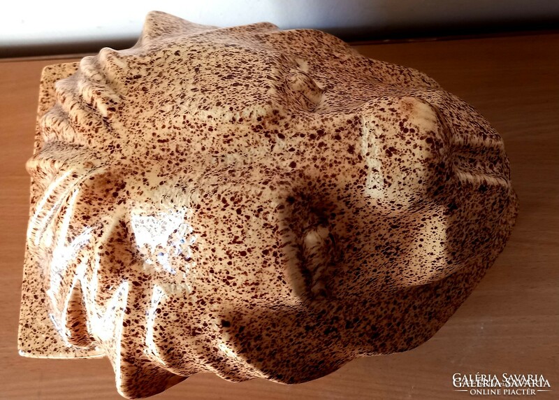 Hatalmas oroszlán fej jelzett Italy ALKUDHATÓ Art deco design