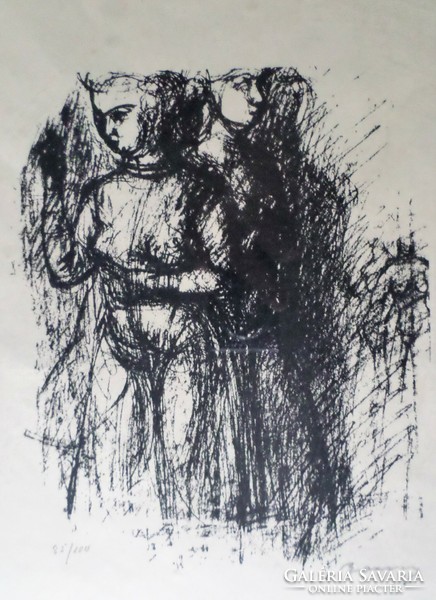 Jenő Barcsay: female figures