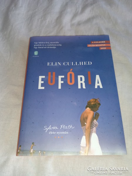 Elin cullhed - euphoria - following the life of sylvia plath - unread, flawless copy!!!