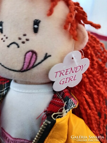 Trendy girl ragdoll