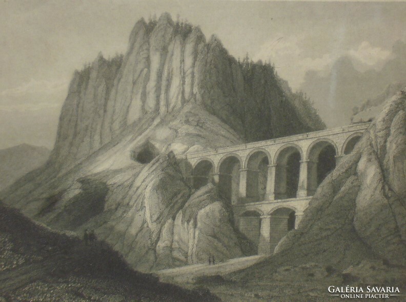 N. M. J. Chapuy (1790-1858) :  Semmering / Bollerswand