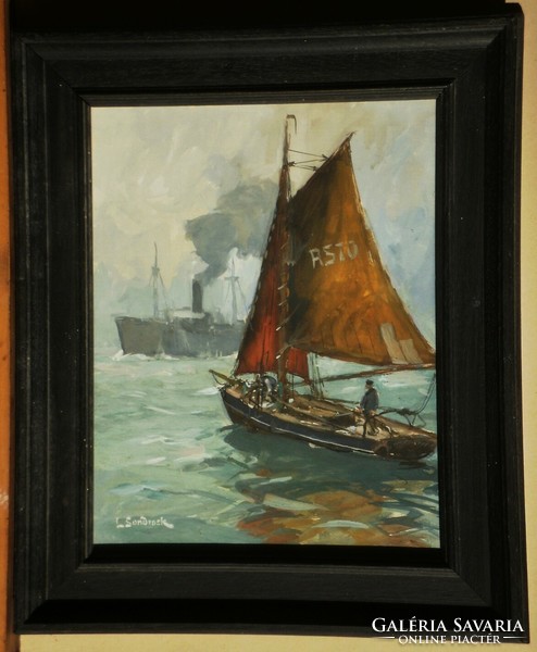 Leonhard Sandrock (1867-1945): At sea
